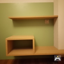 Mesilla adaptada a cama plegable